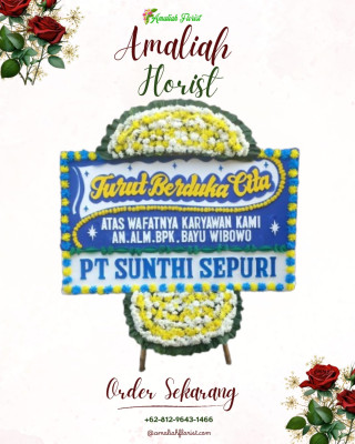 Papan Bunga Duka di Walitelon Utara